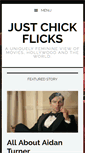 Mobile Screenshot of justchickflicks.com